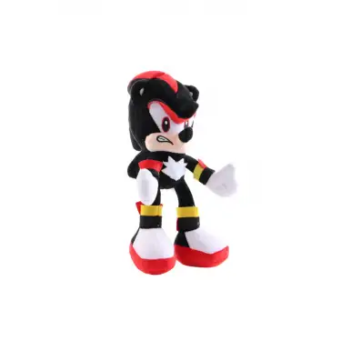 Kumik Es66088 Sonic Boom Hedgehog & Arkadaşları Figür Peluş Oyuncak Büyük Boy Shadow Hedgehog 28 Cm.