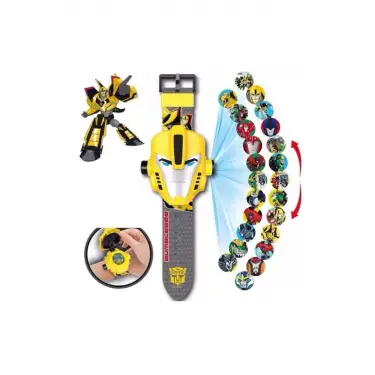 Kumik Bumblebee Figürlü Projeksiyonlu Dijital Kol Saati