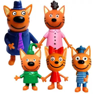 Kumik Kid E Cats 5 li figür oyuncak