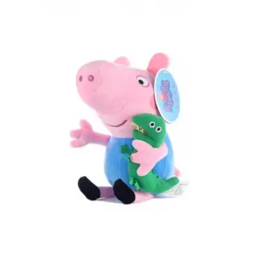 Kumik Peppa Pig 30 Cm George Peluş Oyuncak - Mavi