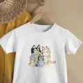 Kumik Bluey ve Bingo Çocuk T-Shirt