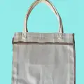 Organik Keten Kumaş Plaj ,Bebek Bakım Çantası