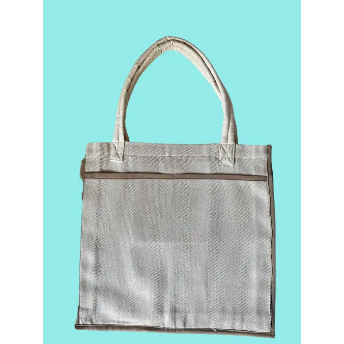 Organik Keten Kumaş Plaj ,Bebek Bakım Çantası