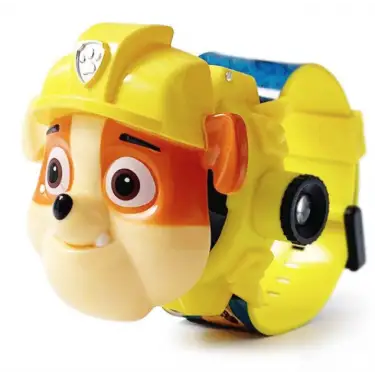 Kumik Paw Patrol Projeksiyon Saat Rubble