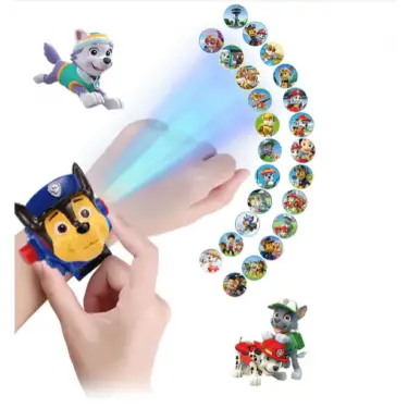 Kumik Paw Patrol 3d 24 Farklı Karakteri Projeksiyonla Duvara Yansıtır