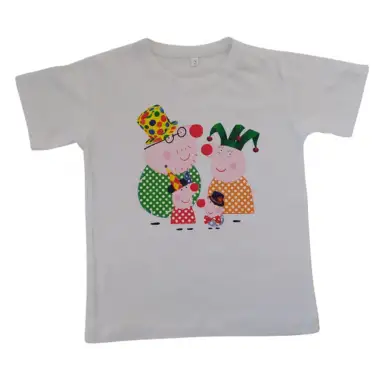 Kumik Peppa Pig Aile T-Shirt