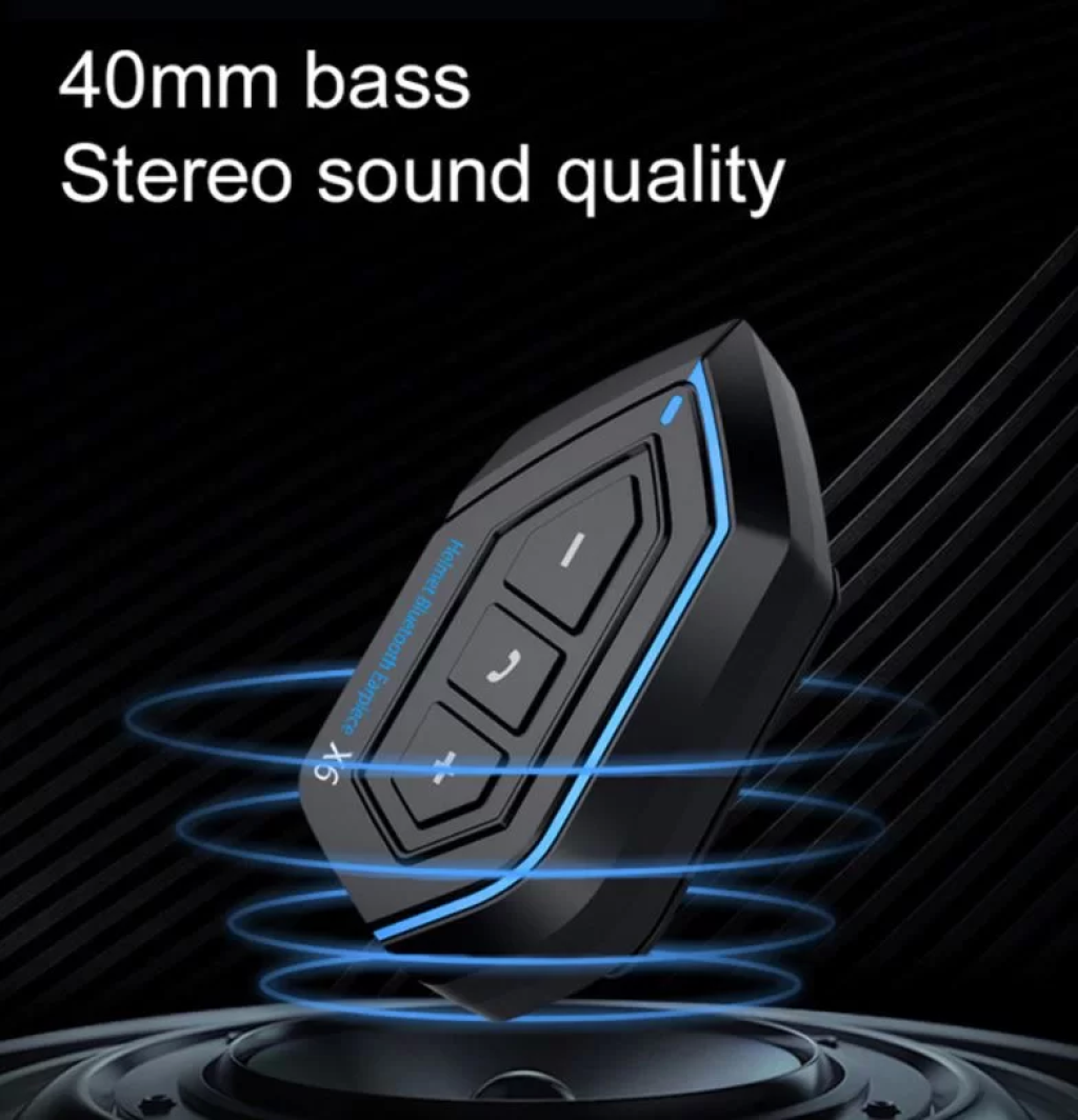 Motosiklet Bluetooth Set Su Geçirmez