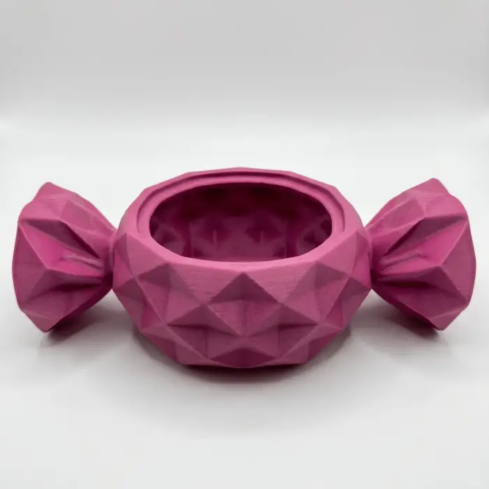 Modern Geometrik Şeker Tasarımlı Dekoratif Kase ve Çok Amaçlı Organizer