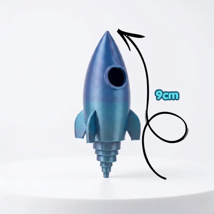 3D Hareketli Uzay Roketi ve Motivasyon Sticker Seti - Öğretmenler İçin Öğrenci Ödül Kiti