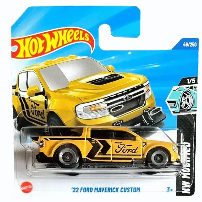 Hot Wheels 22 Ford Maverick Custom - HW Modified 1/64 Diecast Model Araba