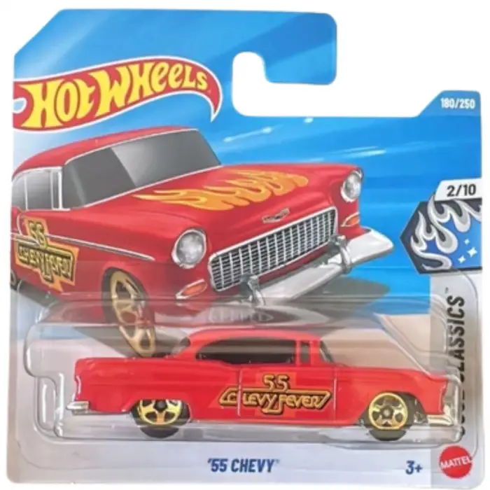 Hot Wheels 55 Chevy - 1/64 Diecast Model Araba