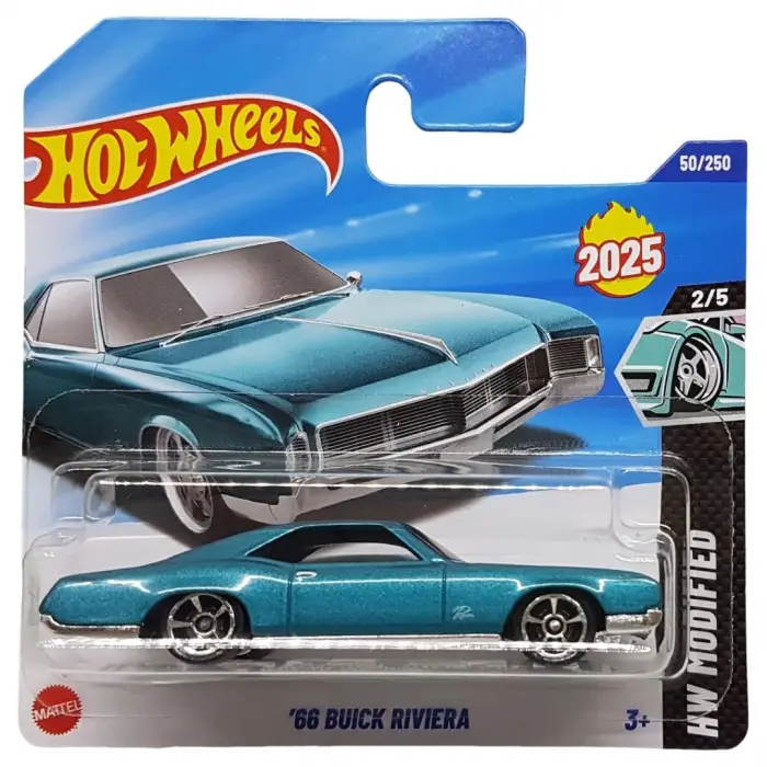 Hot Wheels 66 Buick Riviera - HW Modified 1/64 Diecast Model Araba