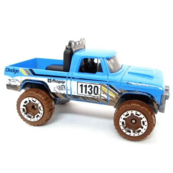 Hot Wheels 70 Dodge Power Wagon - Mud Studs 1/64 Diecast Model Araba