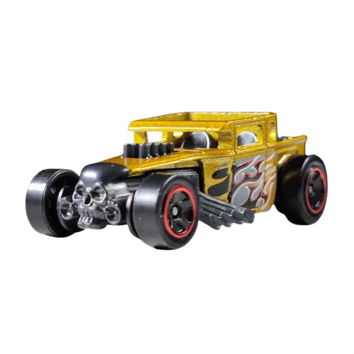 Hot Wheels Bone Shaker - HW Fan Driven Altın 1/64 Diecast Model Araba