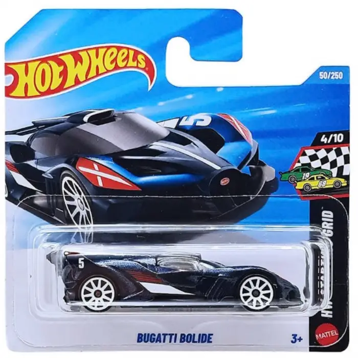 Hot Wheels Bugatti Bolide - HW Starting Grid Siyah 1/64 Diecast Model Araba