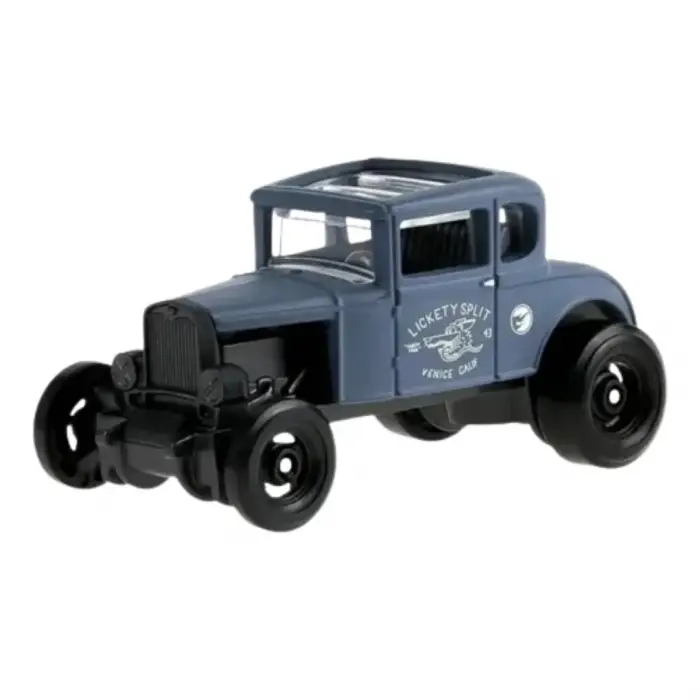 Hot Wheels Ford Model A Custom 31 - Rod Squad Mat Mavi 1/64 Diecast Model Araba