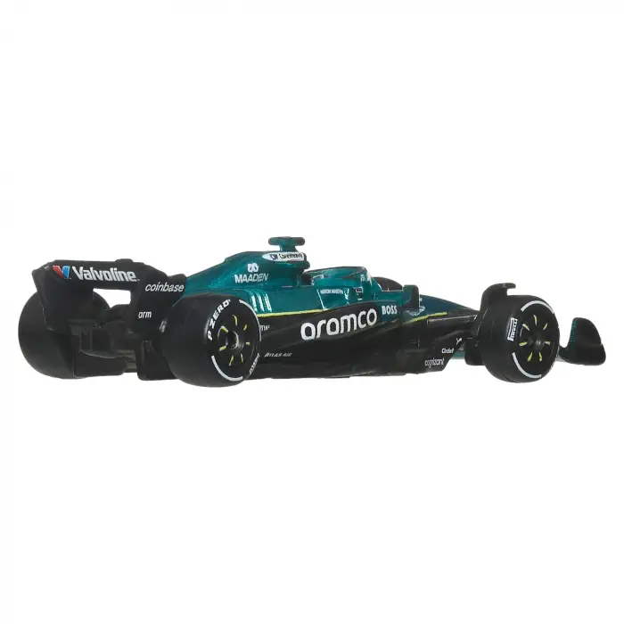 Hot Wheels Premium F1 2025 Aston Martin Aramco #18 Lance Stroll 1/64 Diecast Model Araba