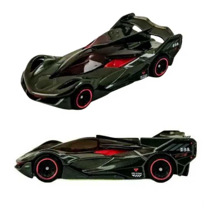 Hot Wheels X-Cceleron - HW Exoticars Siyah 1/64 Diecast Model Araba