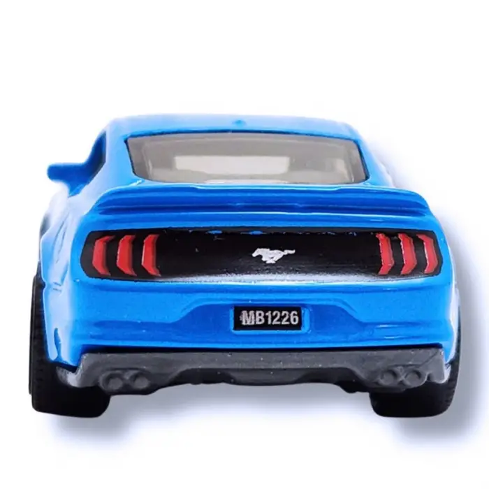 Matchbox 19 Ford Mustang Coupe Mavi 1/64 Diecast Model Araba