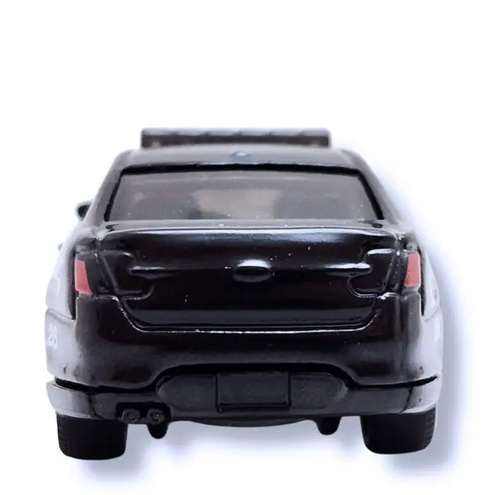 Matchbox Ford Police Interceptor Siyah 1/64 Diecast Model Araba