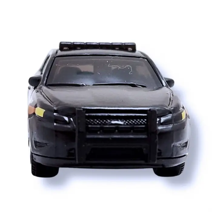 Matchbox Ford Police Interceptor Siyah 1/64 Diecast Model Araba