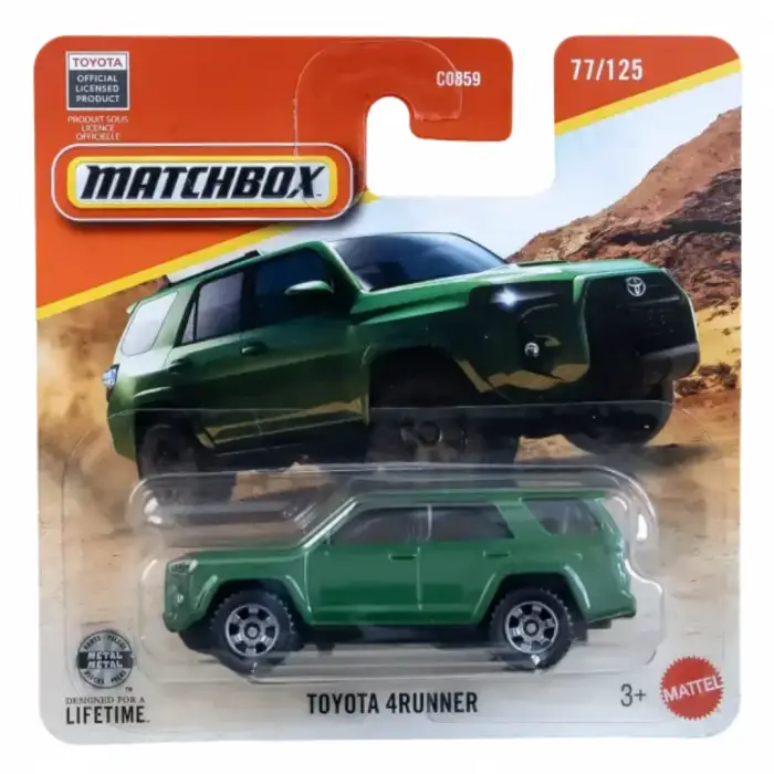 Matchbox Toyota 4Runner Yeşil 1/64 Diecast Model Araba