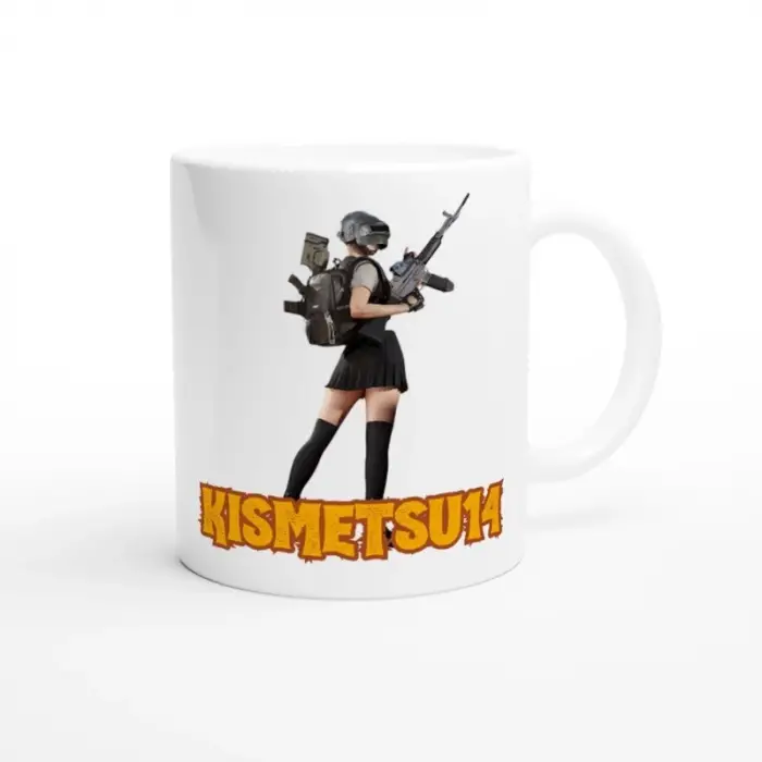 PUBG Nicknamee Özel Çift Taraf Baskı Kupa Bardak Model-15