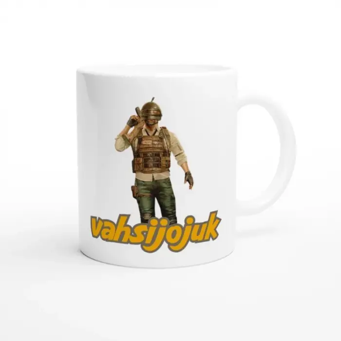 PUBG Nicknamee Özel Çift Taraf Baskı Kupa Bardak Model-4