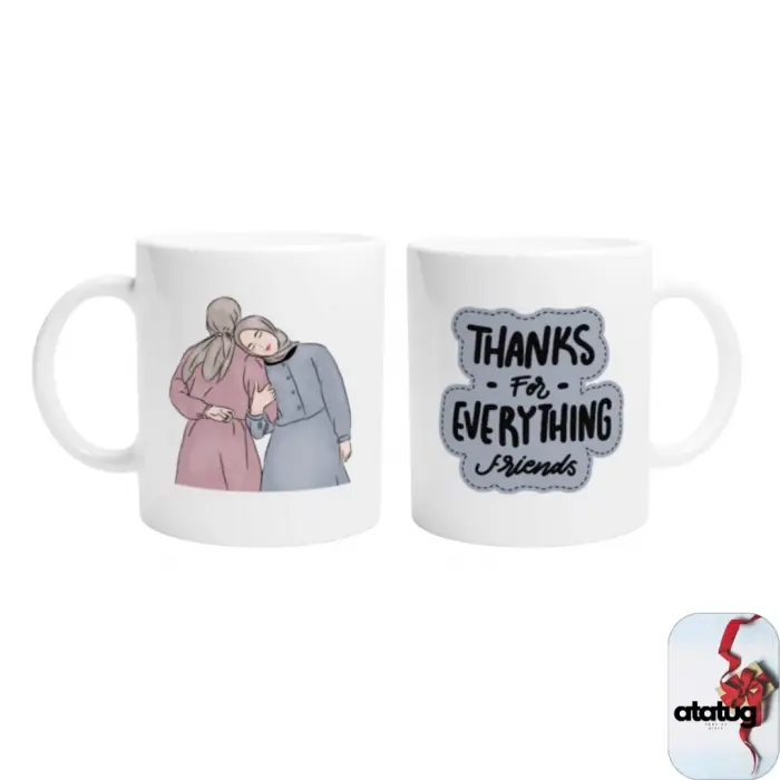 Thanks For Everything Baskılı Kupa Bardak