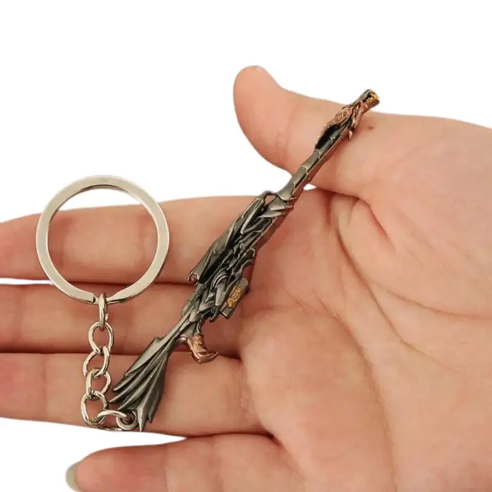 Valorant Ejder Ateşi (Elderflame) Operatör Metal Anahtarlık - 9cm Premium Model