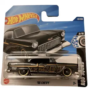 Hot Wheels 55 Chevy - Rod Squad 1/64 Diecast Model Araba