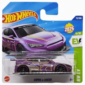 Hot Wheels Cupra e-Racer - HW EV Mor 1/64 Diecast Model Araba