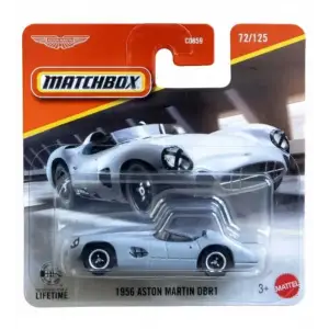 Matchbox 1956 Aston Martin DBR1 Gümüş 1/64 Diecast Model Araba