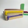 3D Tasarım Renkli Fermuar Kitap Ayracı - Eğlenceli ve İşlevsel Okuma Aksesuarı