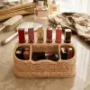 Antik Rokoko Esintili Dekoratif Makyaj ve Kozmetik Düzenleyici - Vintage Masa Üstü Organizer