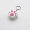 Kedi Patisi Stres Attırıcı Fidget Anahtarlık - Pembe ve Beyaz Özel Tasarım