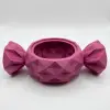 Modern Geometrik Şeker Tasarımlı Dekoratif Kase ve Çok Amaçlı Organizer