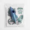 3D Hareketli Uzay Roketi ve Motivasyon Sticker Seti - Öğretmenler İçin Öğrenci Ödül Kiti