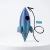 3D Hareketli Uzay Roketi ve Motivasyon Sticker Seti - Öğretmenler İçin Öğrenci Ödül Kiti