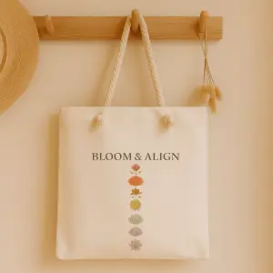 Bloom & Align Halat Askılı Bez Çanta