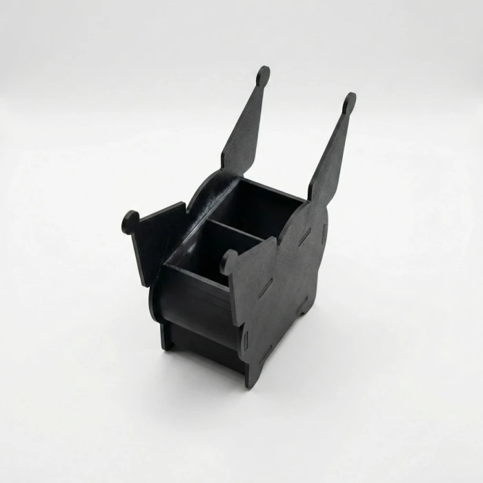 Kuromi Temalı 3D Baskı Kalemlik - Sevimli Masaüstü Düzenleyici ve Organizer