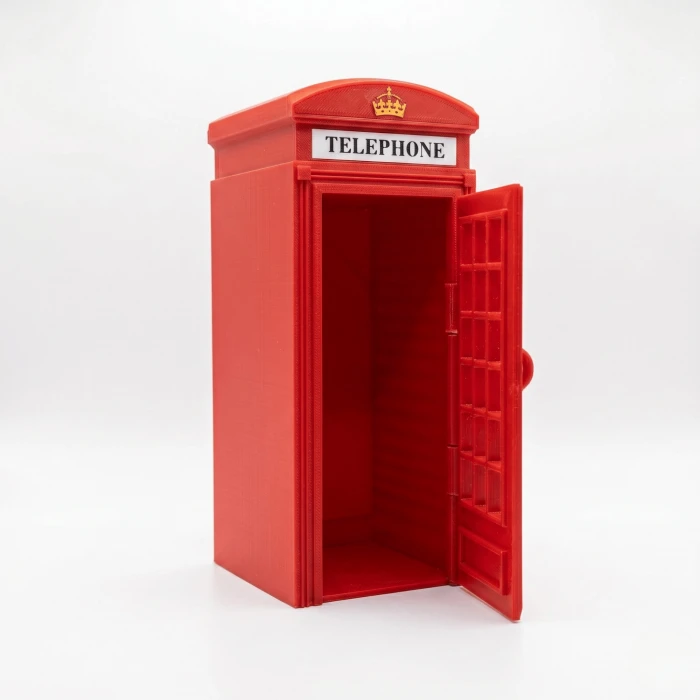 Londranın İkonu: Özel Hediye Kutulu Telefon Kulübesi Kitap Nook (Book Nook) Modeli