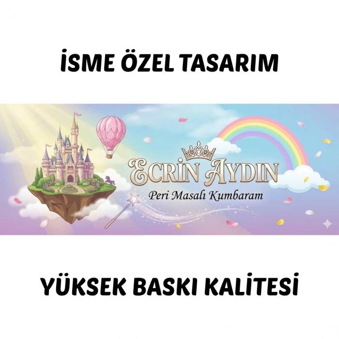 Öğrenciye Özel İsimli Peri Masalı Temalı Kumbara - Büyülü Karne ve Sınıf Hediyesi