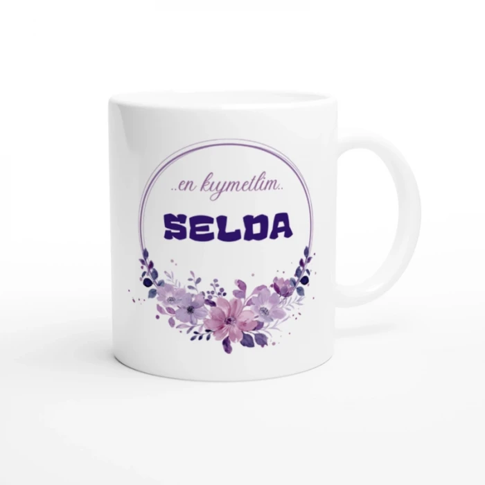 Annelere Özel İsimli Kupa Bardak