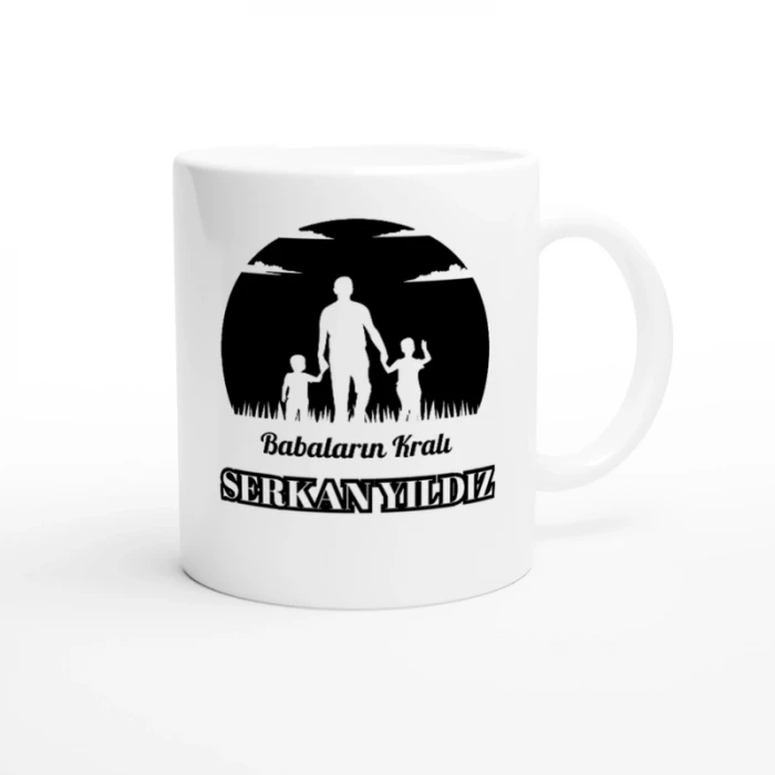 Babalara Özel İsimli Kupa Bardak