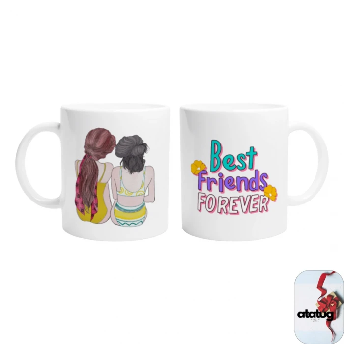 Best Friends Forever Baskılı Kupa Bardak