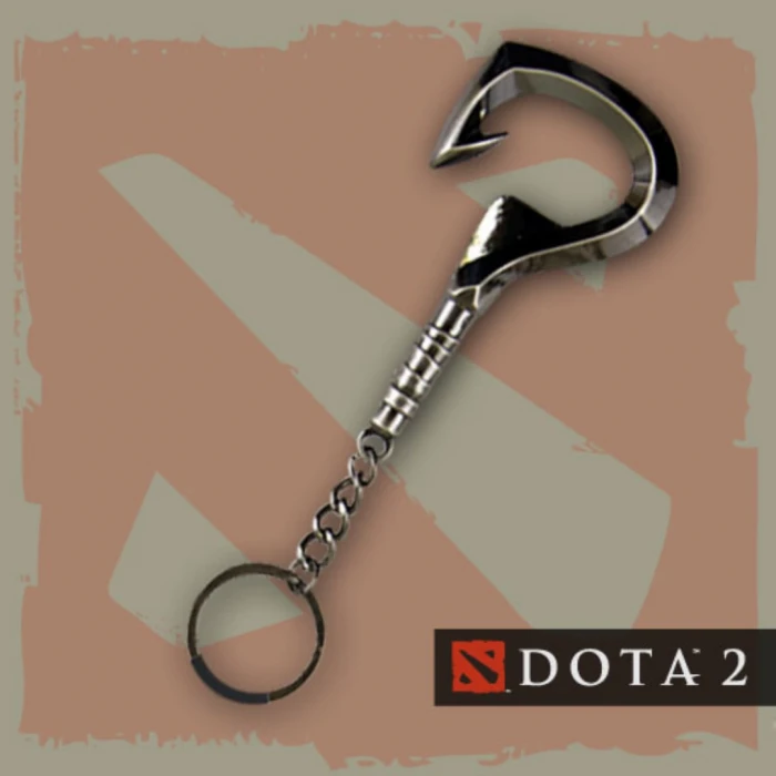 DOTA 2 Pudge Hook Kanca Anahtarlık