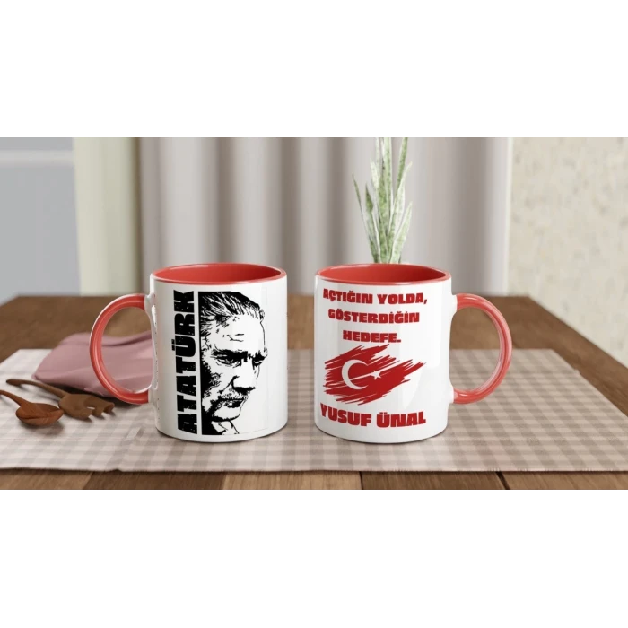 Gösterdiğin Hedefe Cumhuriyetin 101. Yılına Özel İsme Özel Kupa