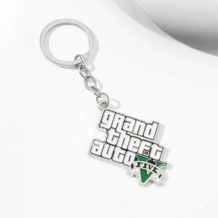 GTA V Logolu Anahtarlık