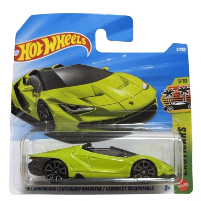 Hot Wheels 16 Lamborghini Centenario Roadster - 1/64 Diecast Model Araba